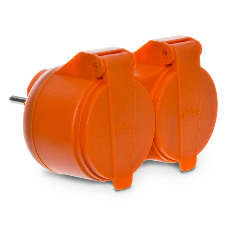 Plastrol Rozgałęźnik podwójny 2x2P+Z 16A R-270P IP44 W-97745
