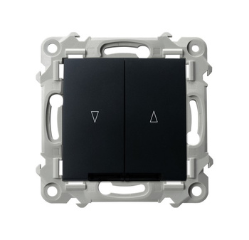 OSPEL SZAFIR ŁP-7ZS/m/33 Łącznik żaluzjowy, zwierny z podświetleniem