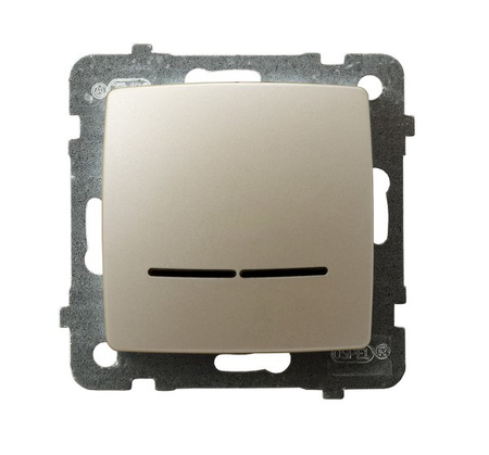 OSPEL KARO ŁP-12SS/m/42 Łącznik kontrolny z podświetleniem niebieskim