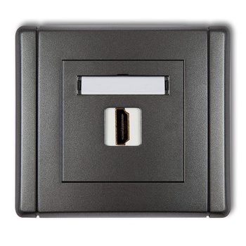 KARLIK FLEXI 11FHDMI-1  Gniazdo pojedyncze HDMI 2.0