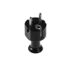 Plastrol Wtyczka prosta rozbieralna Czarna WT-40 Uni-Schuko W-10117