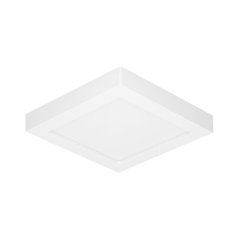 LETI LED 18W, oprawa downlight, natynkowa, kwadratowa, 1500lm, 3000K, biała, wbudowany zasilacz LED