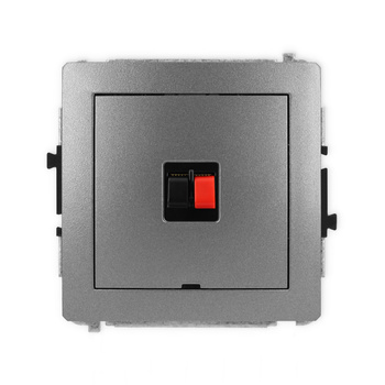 KARLIK DECO 11DGGBO-1  Gniazdo głośnikowe pojedyńcze