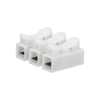 Złączka trzytorowa sprężynowa, 3x2,5mm², 10 sztuk