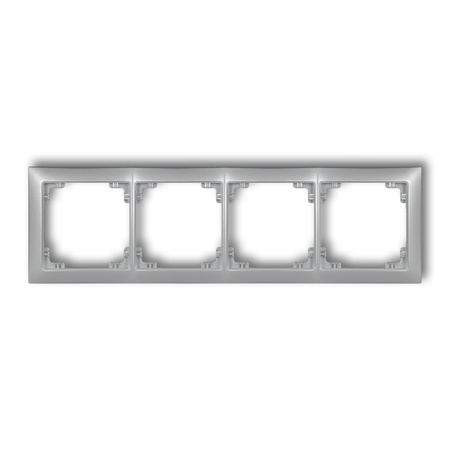 KARLIK DECO 7DRSO-4 Ramka uniwersalna poczwórna z tworzywa DECO Soft
