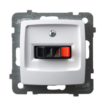 OSPEL KARO GG-1S/m/00 Gniazdo głośnikowe pojedyncze