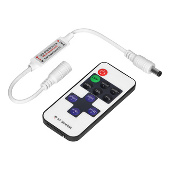 Bezprzewodowy sterownik do taśm LED z pilotem, 11 przycisków, 12V, 6A, 72W