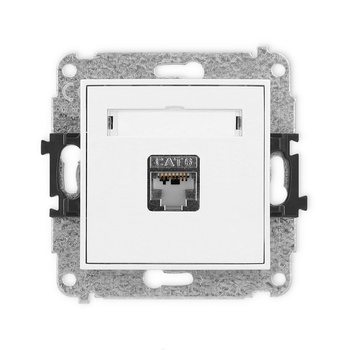 KARLIK MINI MGK-5  Gniazdo komputerowe pojedyńcze  1xRJ45