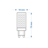 ŻARÓWKA G9 LED SMD CW ZIMNA 12W 800lm 3Y 4090