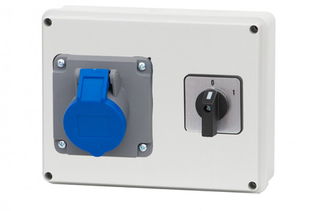 F-ELEKTRO F3.0774  Rozdzielnica  R-190 16/3, 0/1(16A)