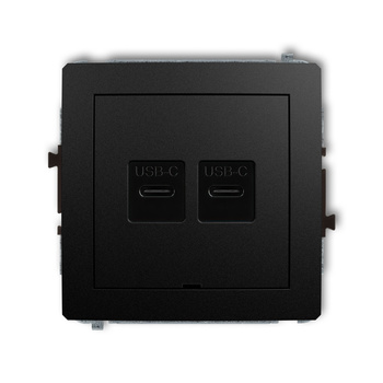 KARLIK DECO 12DCUSBBO-7  Ładowarka USB podwójna  2xUSB C