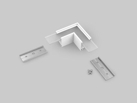 Łącznik LINEA20 90st biały /op