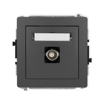 KARLIK DECO 28DGBNC-1  Gniazdo pojedyńcze  BNC