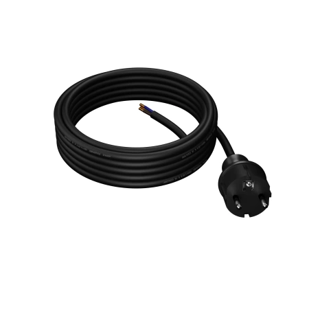 Plastrol Przewód przył. z wtyczką kąt. PP-40H/5M/3X1,5/H05RR-F W-97274