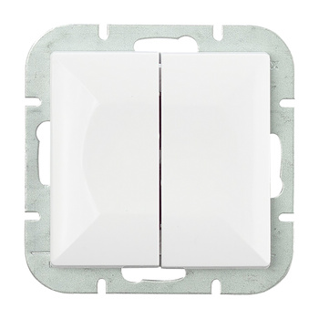 Łącznik roletowy p/t Pearl, 10A, 250V, WP-10P, biały