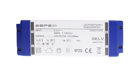 Zasilacz stałonapięciowy LED 12V 1.66A 20W