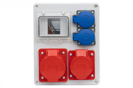 F-ELEKTRO Rozdzielnica R-240 4M - gniazda 16A 5p 32A 5p 2x230V F3.0069