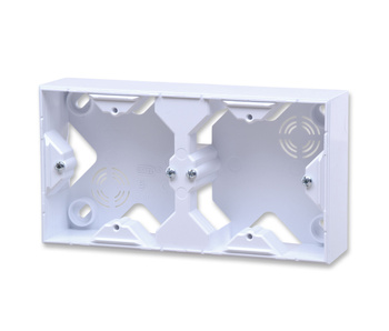 Ospel as pnp-2g/00 puszka naścienna podwójna  do serii as