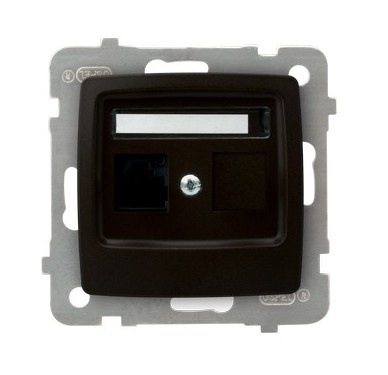 OSPEL KARO GPK-1S/K/m/40 Gniazdo komputerowe pojedyncze, kat. 5e MMC