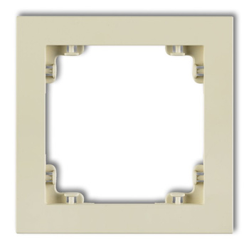 KARLIK DECO 44DR-1 Ramka uniwersalna pojedyncza z tworzywa DECO Pastel Matt