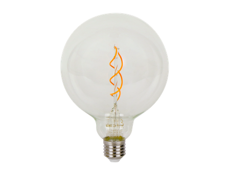 LED line PRIME żarówka LED E27 4W 1800K 230lm 220-240V FILAMENT G125 KULA RETRO VINTAGE ŚCIEMNIALNA