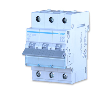 Hager mcn320e wyłącznik nadprądowy 3p c 20a