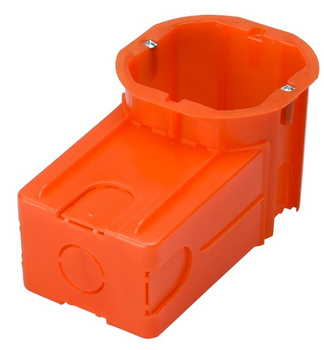 OSPEL PP-F1X60GŁ-P-K Puszka instalacyjna końcowa z kieszenią z wkrętami