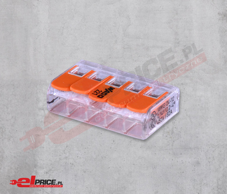 WAGO 221-415 SZYBKOZŁĄCZKA ZŁĄCZKA 5x4mm ZWORA 100 SZT