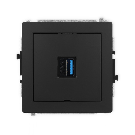 KARLIK DECO 12DGUSBBO-5 Gniazdo pojedyńcze USB A-A 3.0
