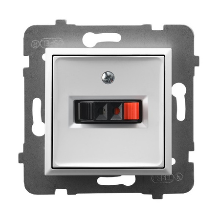 Ospel aria gg-1u/m/00 Gniazdo głośnikowe pojedyncze