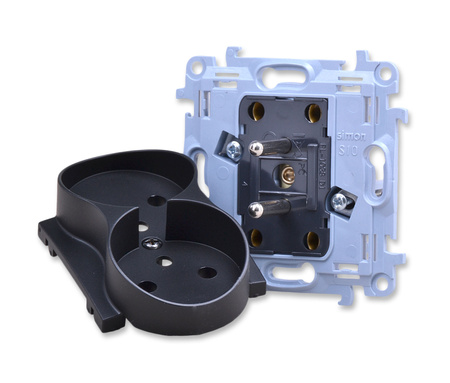 Kontakt Simon 10 cgz2m.01/49 Gniazdo wtyczkowe z uziemieniem podwójne