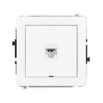 KARLIK DECO DGKBO-7  Gniazdo komputerowe pojedyńcze  1xRJ45