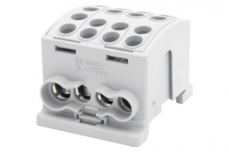 F-ELEKTRO F2.0382 Zacisk HLK 125A-4 (1x35,3x25 / 1x35,3x25)-szary