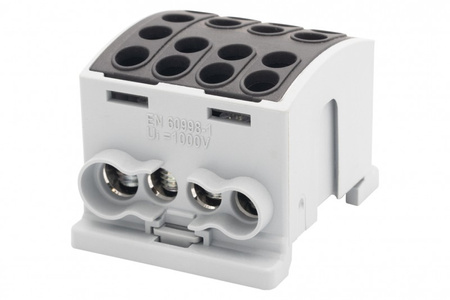 F-ELEKTRO F2.0380 Zacisk HLK 125A-4 (1x35,3x25 / 1x35,3x25)-czarny