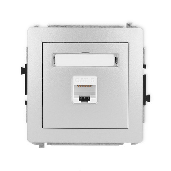 KARLIK DECO 7DGK-3  Gniazdo komputerowe pojedyńcze  1xRJ45