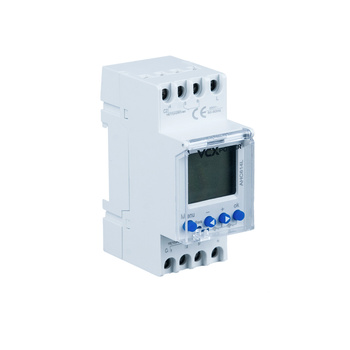 VCX Zegar sterujący astronomiczny dwukanałowy AHC 614L podświetlany