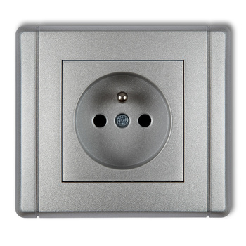 KARLIK FLEXI 7FGP-1zp  Gniazdo pojedyncze z uziemieniem 2P+Z (przesłony torów prądowych)