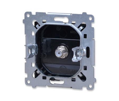 Kontakt Simon 55 tasf1.01/149 gniazdo antenowe typu f pojedyncze