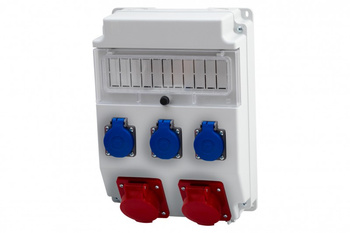 F-ELEKTRO F3.0402 Roz. CAJA 11M 2x32/5, 3x230V