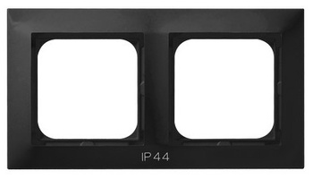 OSPEL IMPRESJA RH-2Y/33 Ramka podwójna do łączników IP-44