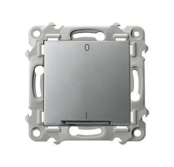 OSPEL SZAFIR ŁP-11ZS/m/18 Łącznik dwubiegunowy z podświetleniem