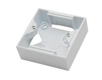 OSPEL AS PNP-1G/00 Puszka naścienna pojedyncza do serii As biały