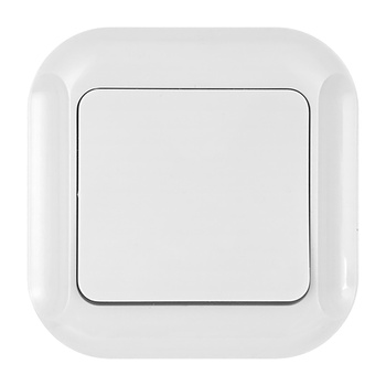 Łącznik p/t 10A, 250V, 1-biegunowy, TOPAZ, biały