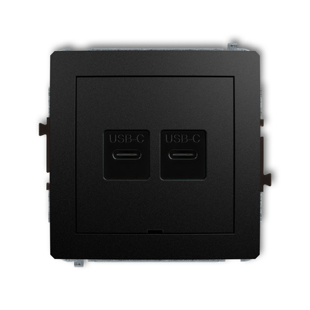 KARLIK DECO 12DCUSBBO-7  Ładowarka USB podwójna  2xUSB C
