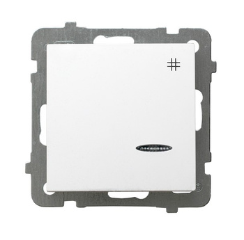 Ospel as ŁP-4GS/m/00 Łącznik krzyżowy z podświetleniem pomarańczowym