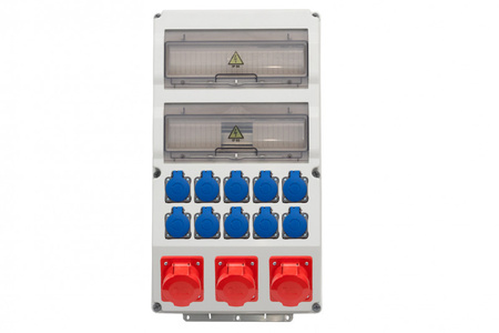 F-ELEKTRO F3.0821  Rozdzielnica CAJA 26M 16/5, 2x32/5, 10x230V