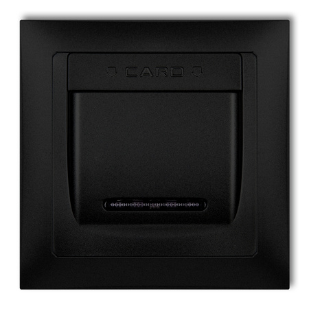 KARLIK DECO 12DSHSO-1 Łącznik hotelowy z ramką uniwersalną pojedynczą z tworzywa DECO Soft