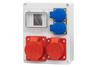 F-ELEKTRO Rozdzielnica R-240 4M - gniazda 16A 5p 32A 5p 2x230V F3.0069