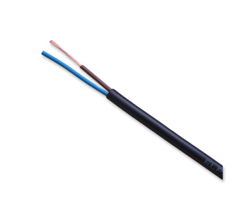 ELPAR Przewód H03VV-F OMY 300/300V 2x0,75 mm2 czarny 5901854402963
