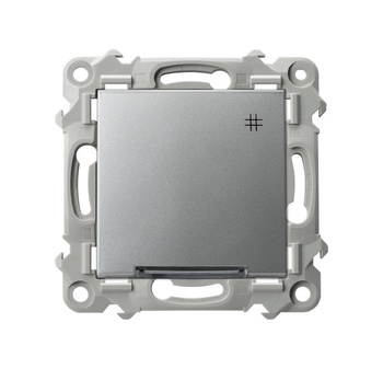 OSPEL SZAFIR ŁP-4ZS/m/18 Łącznik krzyżowy z podświetleniem niebieskim